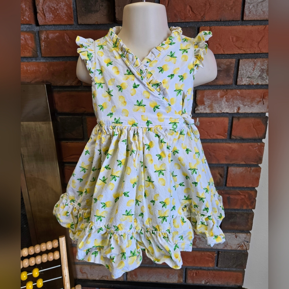 Lemon Print Dress